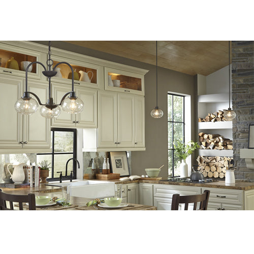 Quoizel QZ/TRILOGY/MP Trilogy 1Lt Bronze Ceiling Mini Pendant