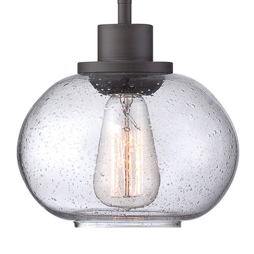 Quoizel QZ/TRILOGY/MP Trilogy 1Lt Bronze Ceiling Mini Pendant