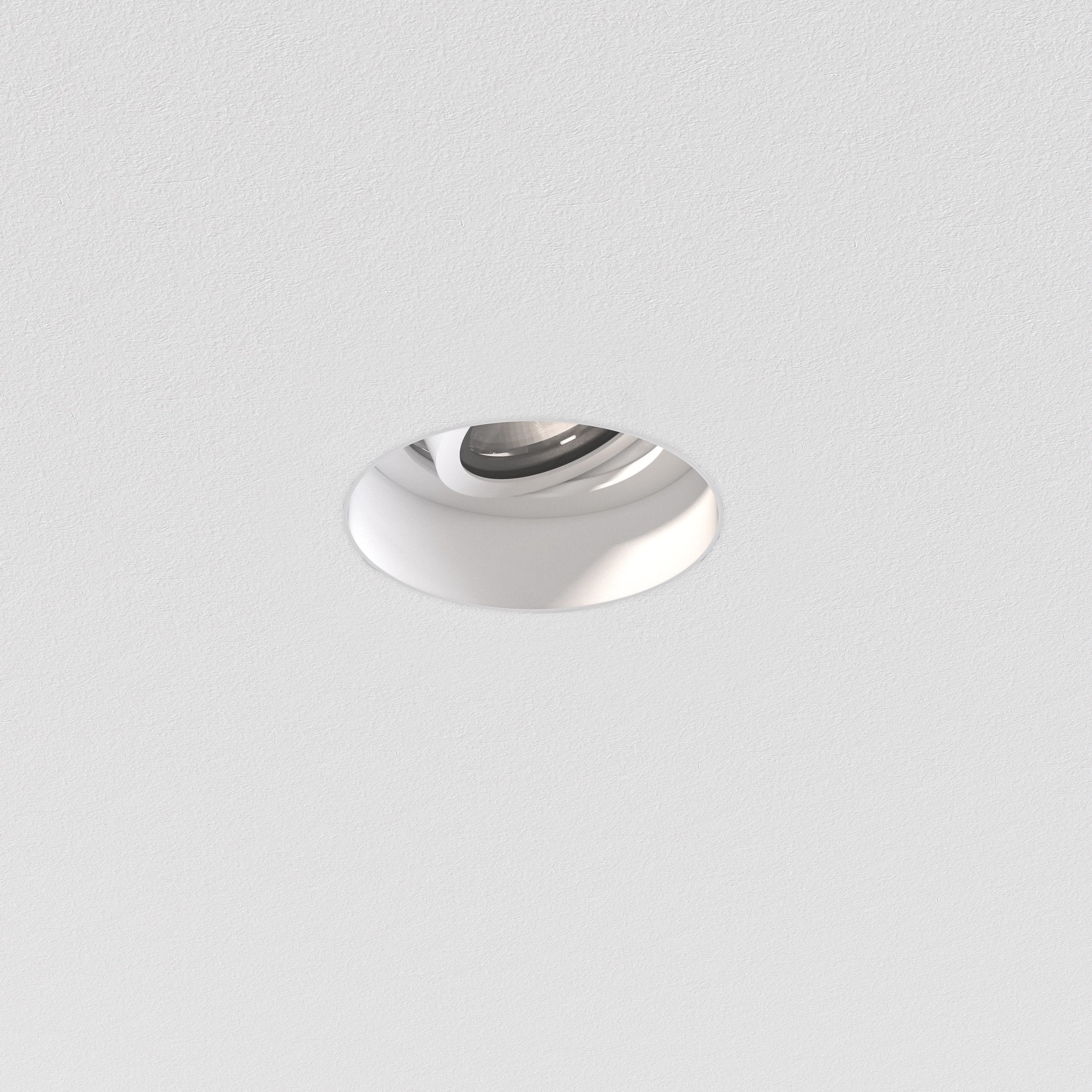 Trimless Pro Round Adjustable (4002514) in Matt White - Product Image 1