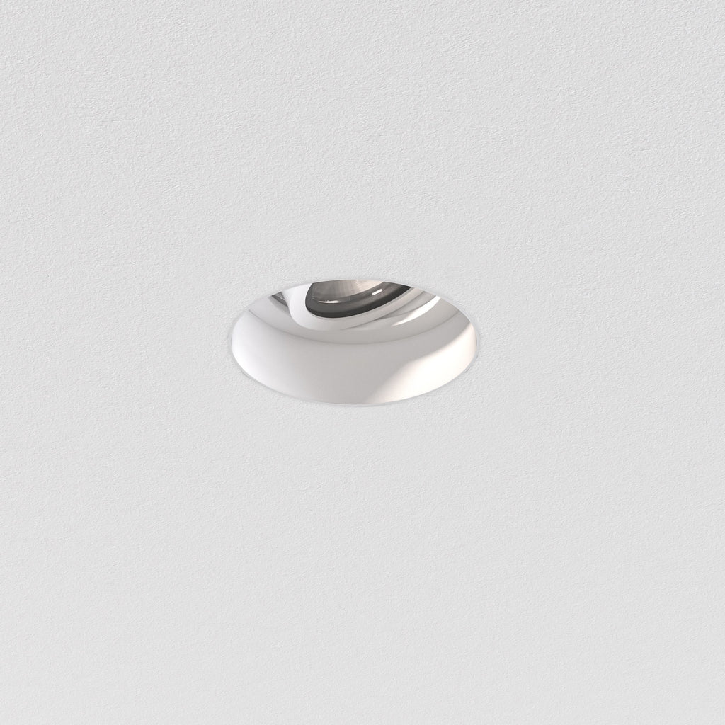 Trimless Pro Round Adjustable (4002515) in Matt White - Product Image 1