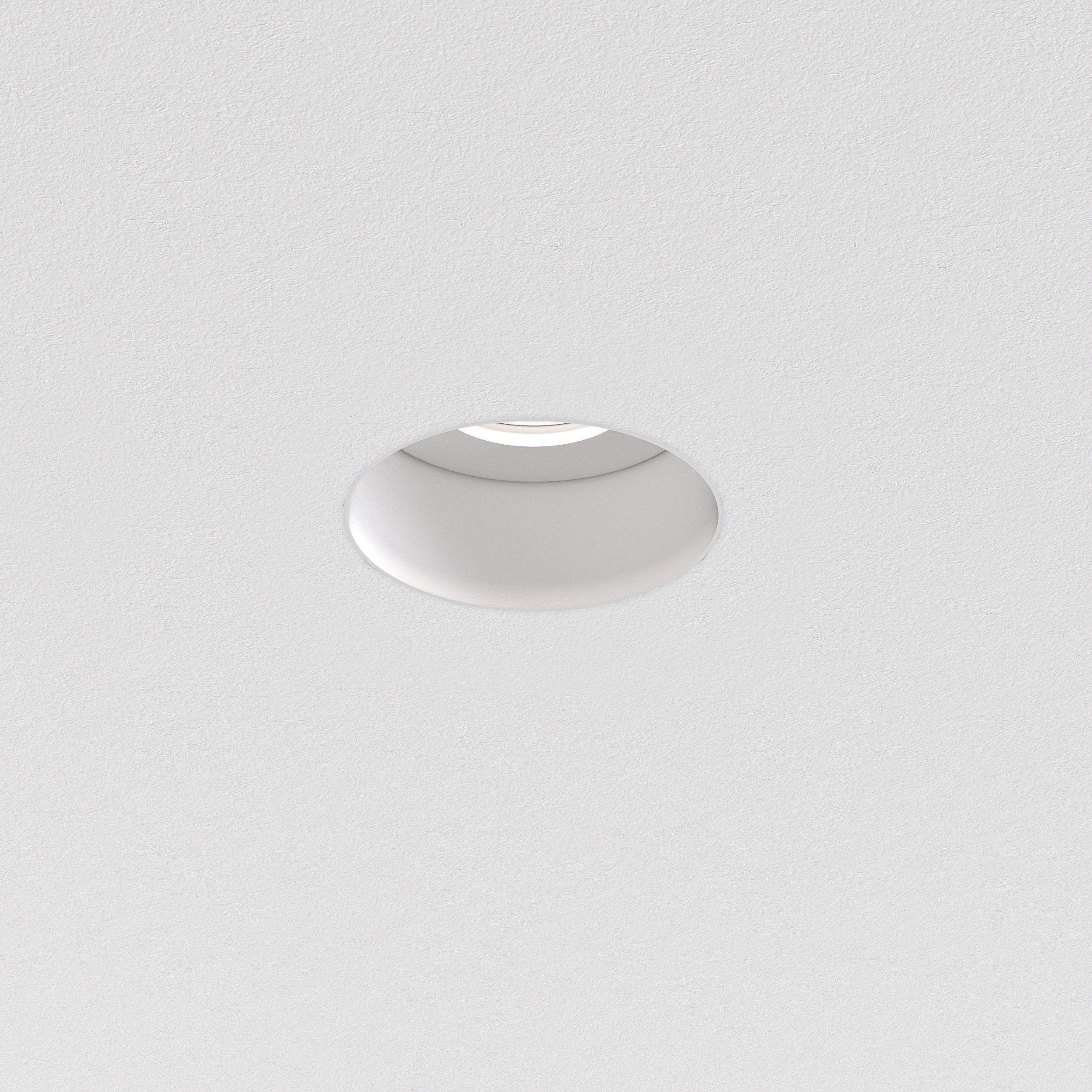 Trimless Pro Round Fixed IP65 (4002355) in Matt White - Product Image 1