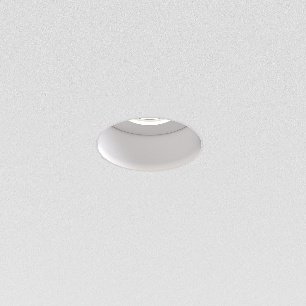 Trimless Pro Round Fixed IP65 (4002387) in Matt White - Product Image 1