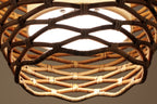 Troy Balboa Large 6 Light Pendant Light in Bronze