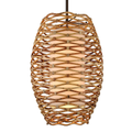 Troy Balboa Large 8 Light Pendant Light in Bronze