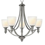 Hinkley Truman 5 Light Ceiling Light in Antique Nickel