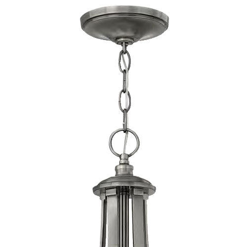 Hinkley Truman 5 Light Ceiling Light in Antique Nickel