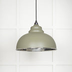 Novena Oakley Park Hammered Nickel Pendant