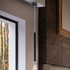 Schuller Varas Single Pendant Light in Matt Black