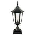 Norlys Valencia Grande Outdoor Pedestal in Black