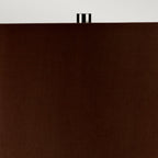 Elstead Victor Large Table Lamp in Cream with Brown Shade