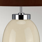 Elstead Victor Small Table Lamp in Cream