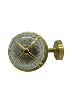 Navigator Tiller Wall Lantern in Solid Brass