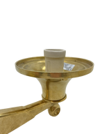 Navigator Tiller Wall Lantern in Solid Brass