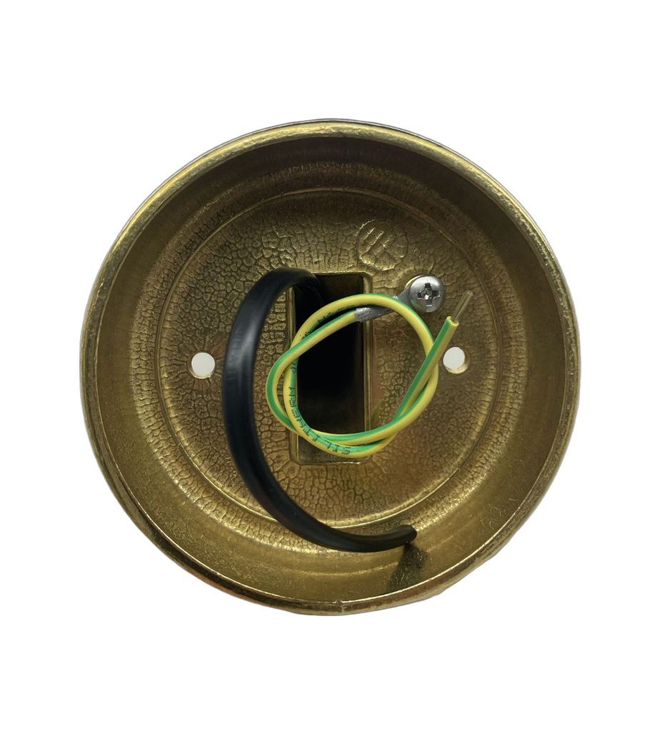 Navigator Tiller Wall Lantern in Solid Brass