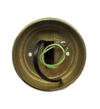 Navigator Tiller Wall Lantern in Solid Brass