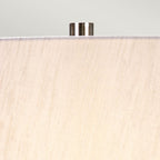 Elstead Woolwich Table Lamp in Ceramic with Textured Graphite & White Glaze