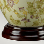 Elstead Yellow Flowers Table Lamp